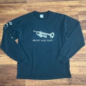 Sassy And Brassy Trumpet Band Music Graphic Shirt Kidcore Unisex Adults M